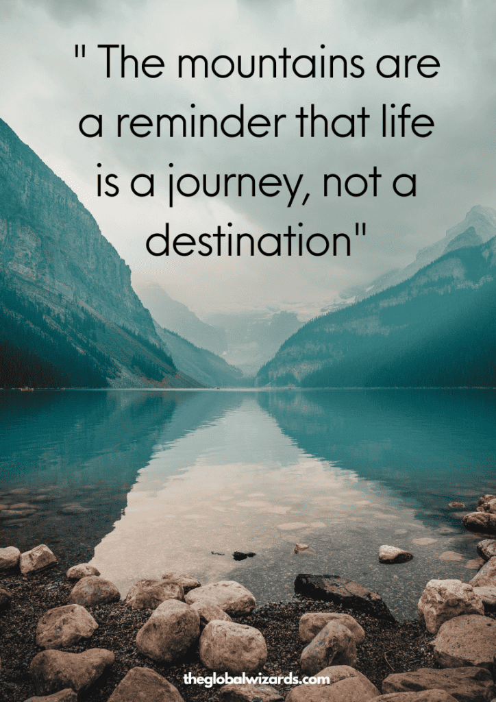 🏔 120 Best Mountain Quotes & Captions: Majestic, Funny & More ⋆ We Dream of  Travel Blog