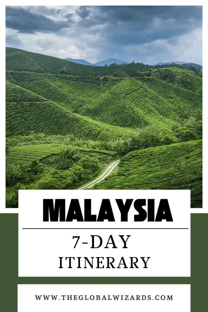 travel itinerary for malaysia