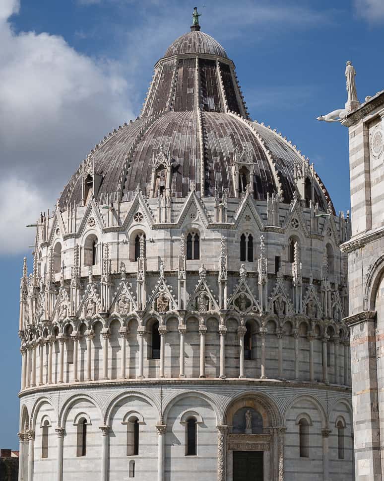 Bezienswaardigheden Pisa Doopkapel San Giovanni