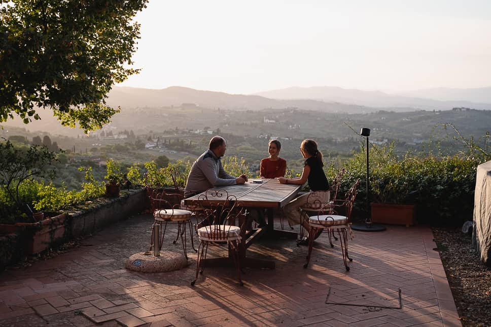 Beste tijd om Toscane te bezoeken - weer september.