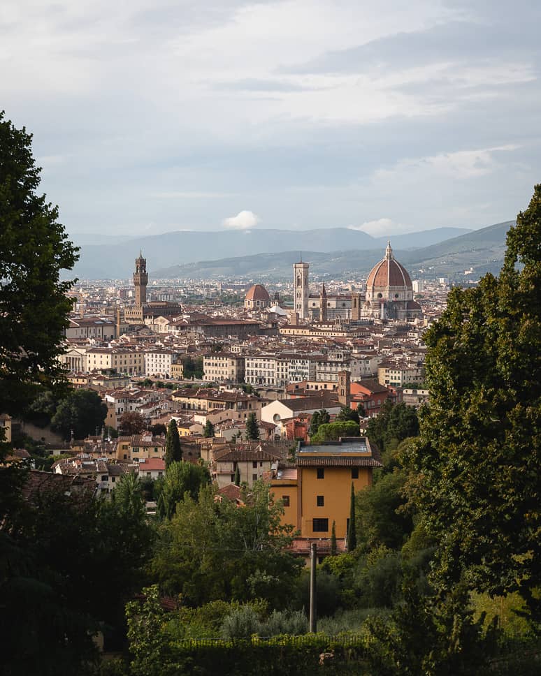Florence Tuscany Road Trip Piazzale Michelangelo