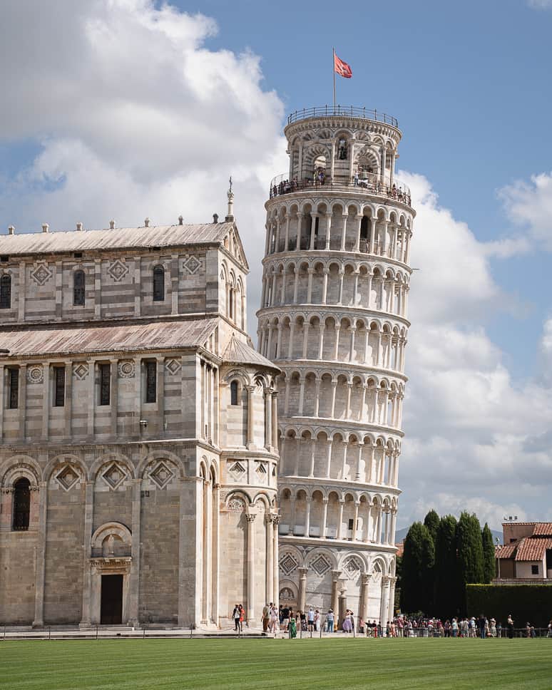 Leaning tower of Pisa