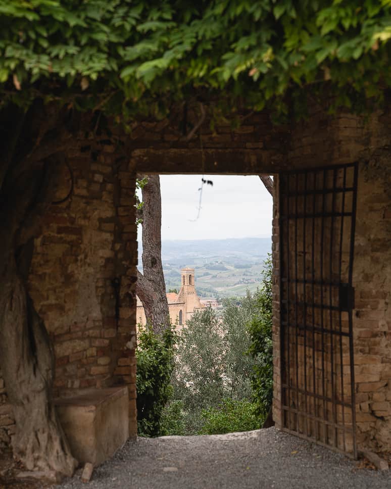 San Gimignano Tuscany Road Trip View