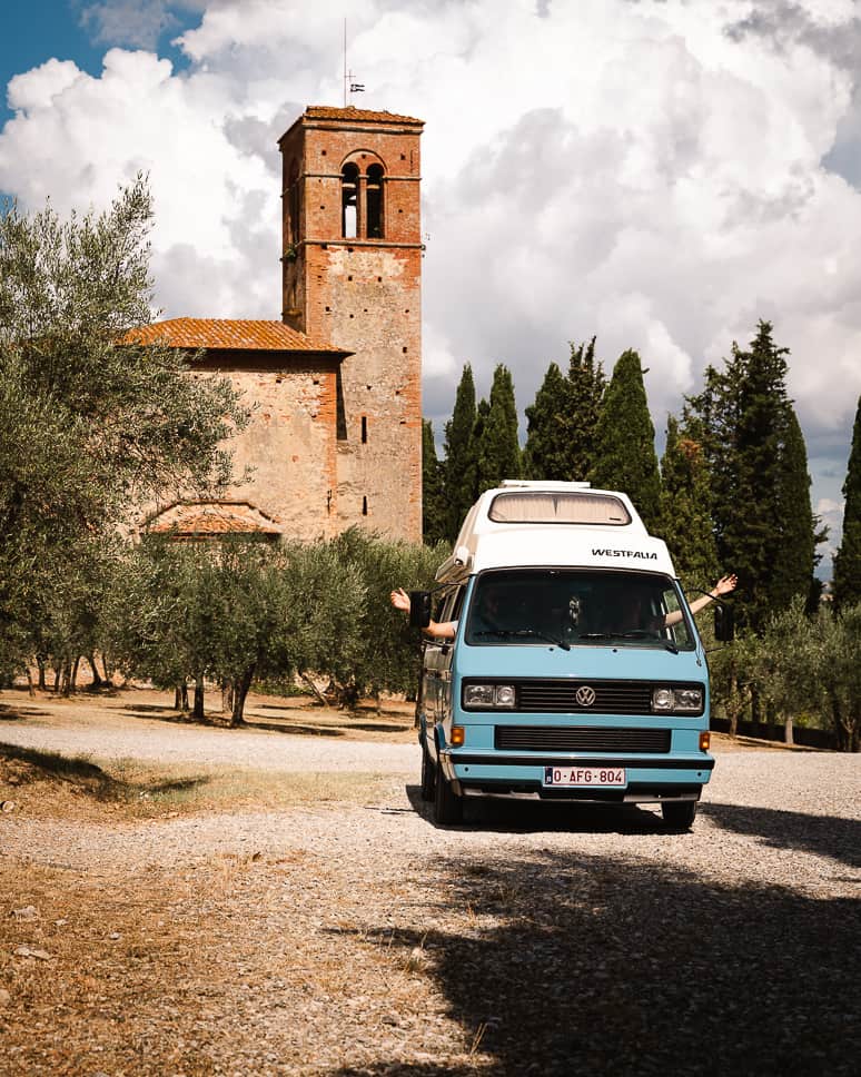 Explore Tuscany by car