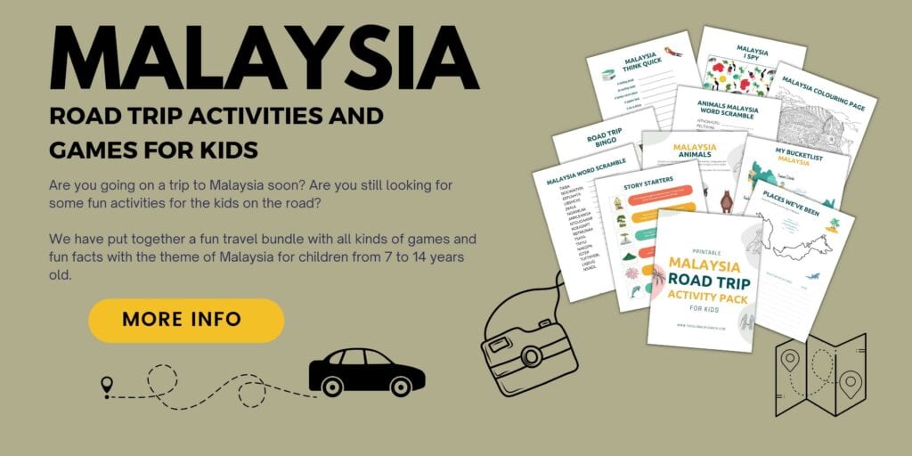 Malaysia Travel Activity Pack for Kids