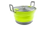 GSI Outdoors, Escape Collapsible Cooking Pot for Backpacking and Camping, Blue, 2 Liter