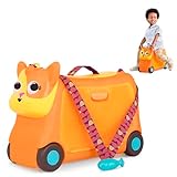 B. toys- Gogo Ride-On - Lolo- – Ride-On Cat Suitcase – Kids Luggage – Storage Space for Travel – 2 Years +