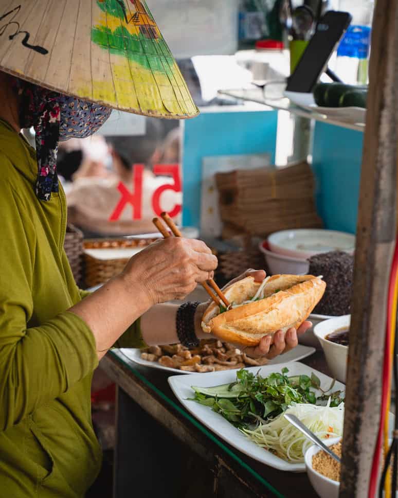 Try Street food in Vietnam top thing to do