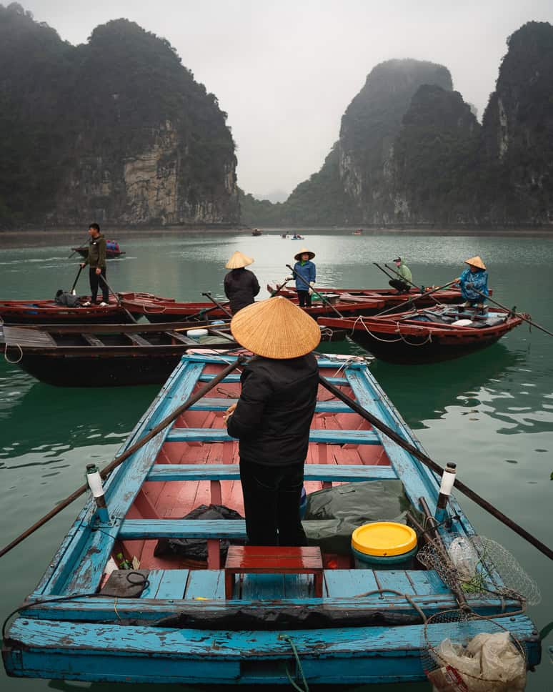 Vietnam bucket list activiteit in Ha Long Bay