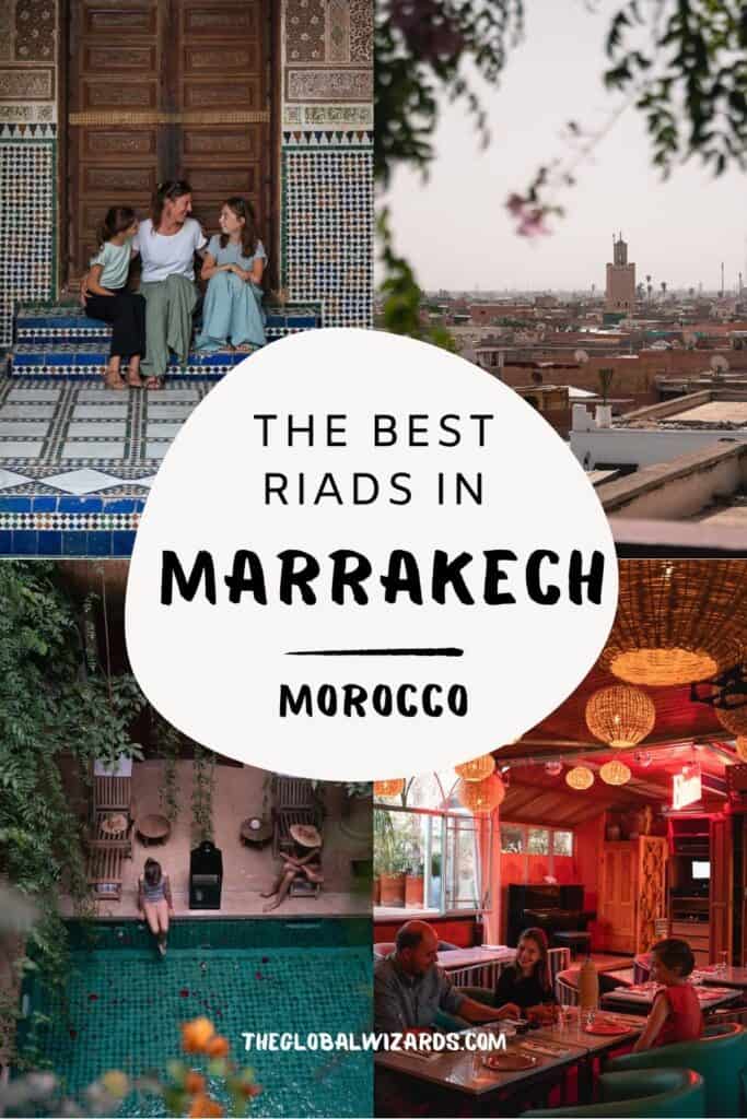 Best places to stay in Marrakech riad inspiration aesthetic