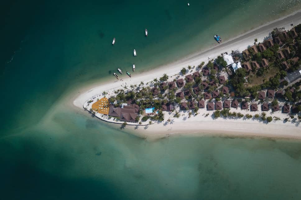 Pearl Beach Sivalai Resort Koh Mook Drone Thailand