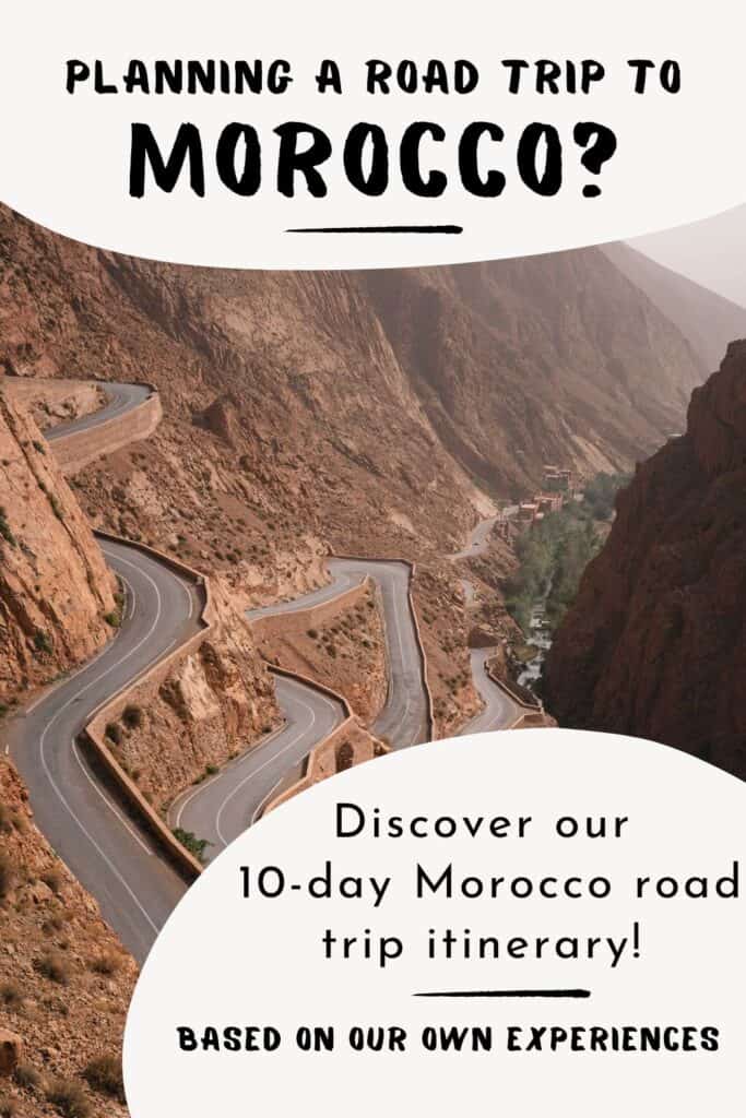 Pinterest Morocco road trip itinerary 10 days