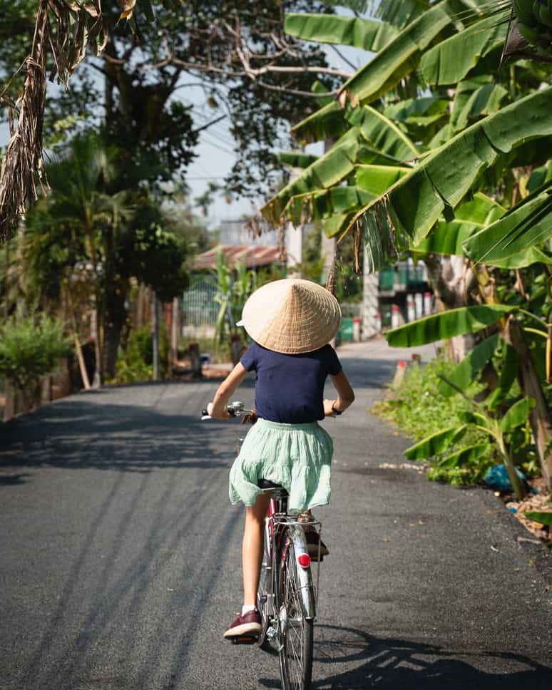 Vietnam bucket list bicycle tour mekong delta