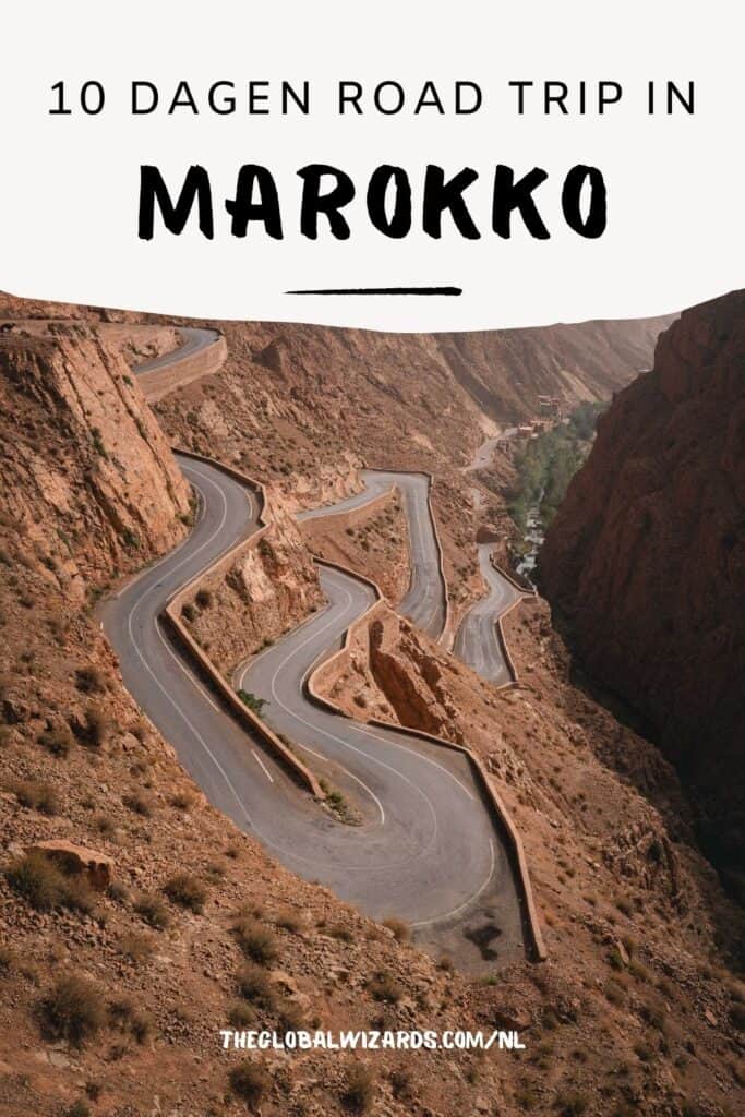 Road trip Marokko reizen reisroute