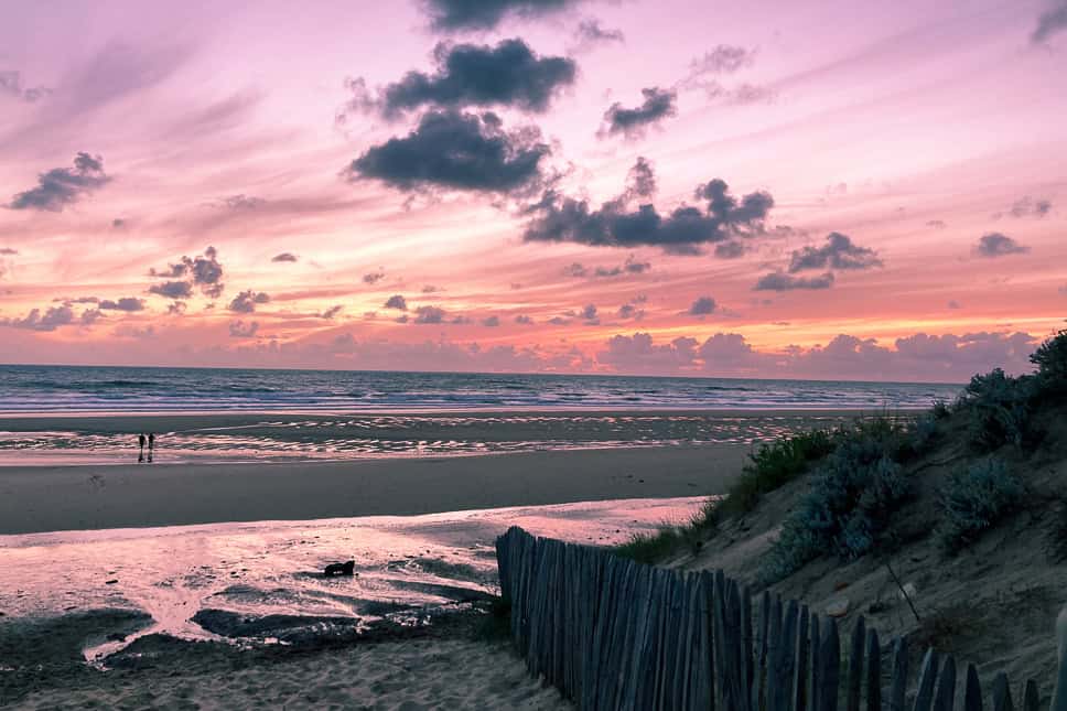 Montalivet Zonsondergang Surfkamp Ripstar