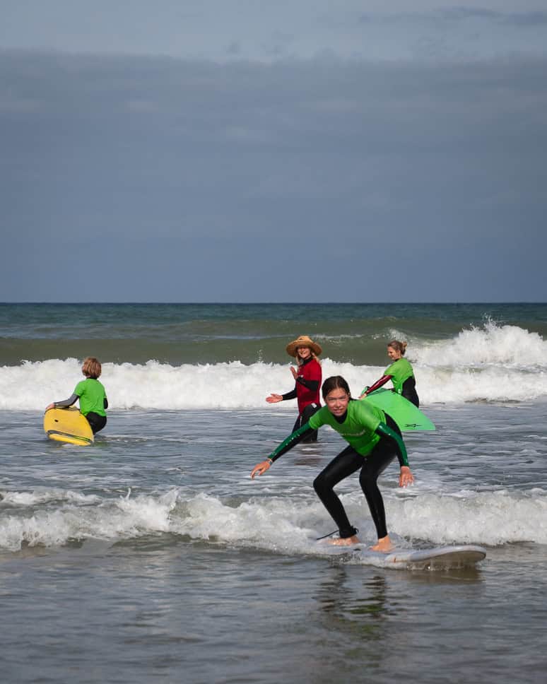 Surfen met kinderen