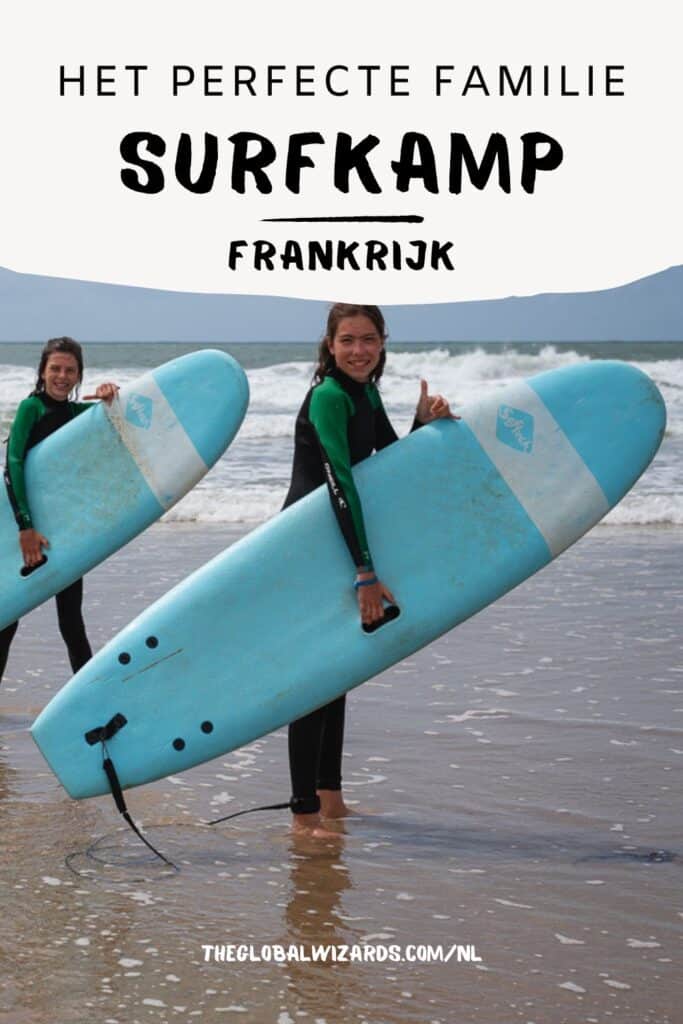 Familiereis surfen Frankrijk