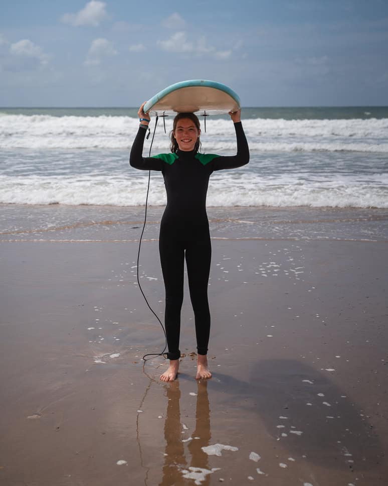 Surf Traveling with children