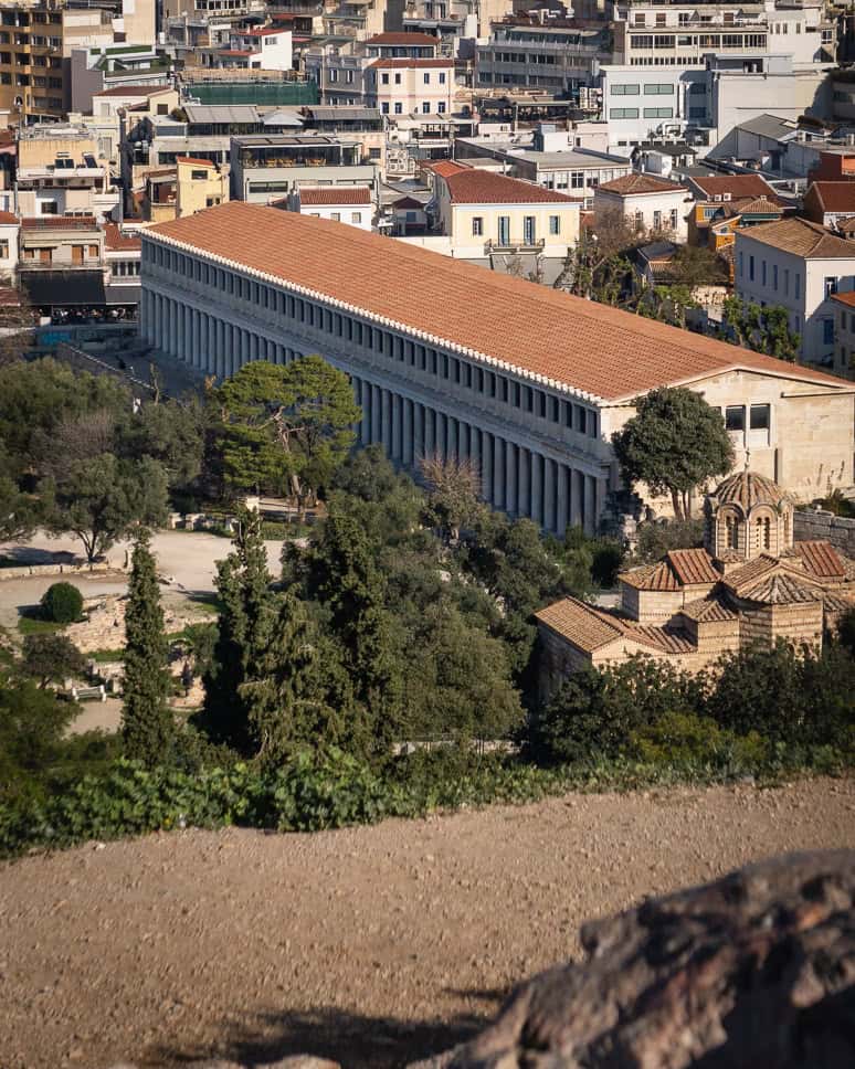 Ancient Agora Athens sights