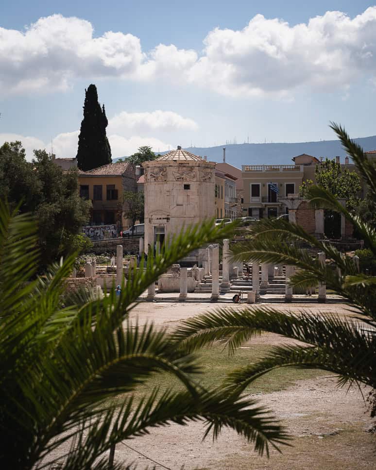 Athens city trip Roman agora