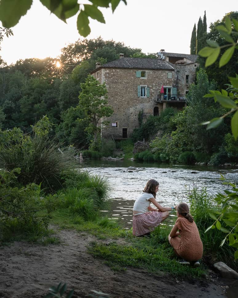 Family trip children Suncamp South France Roque sur cèze