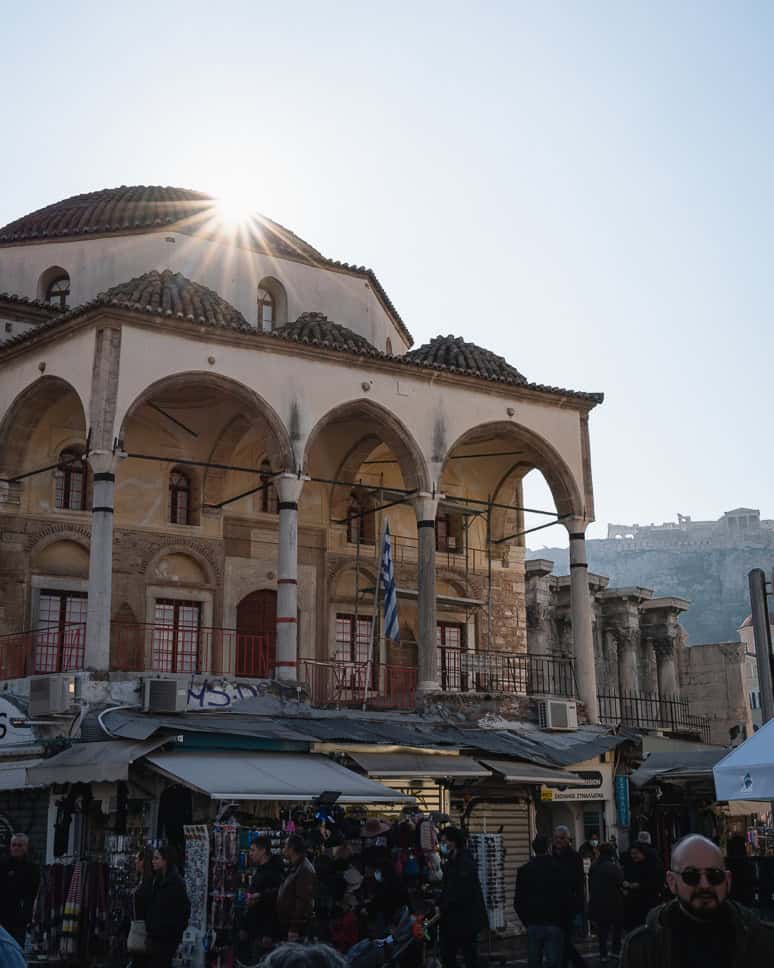 Monastiraki Metro Athene Wat te doen