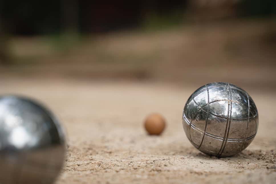 Petanque Provence Zuid Frankrijk kamperen