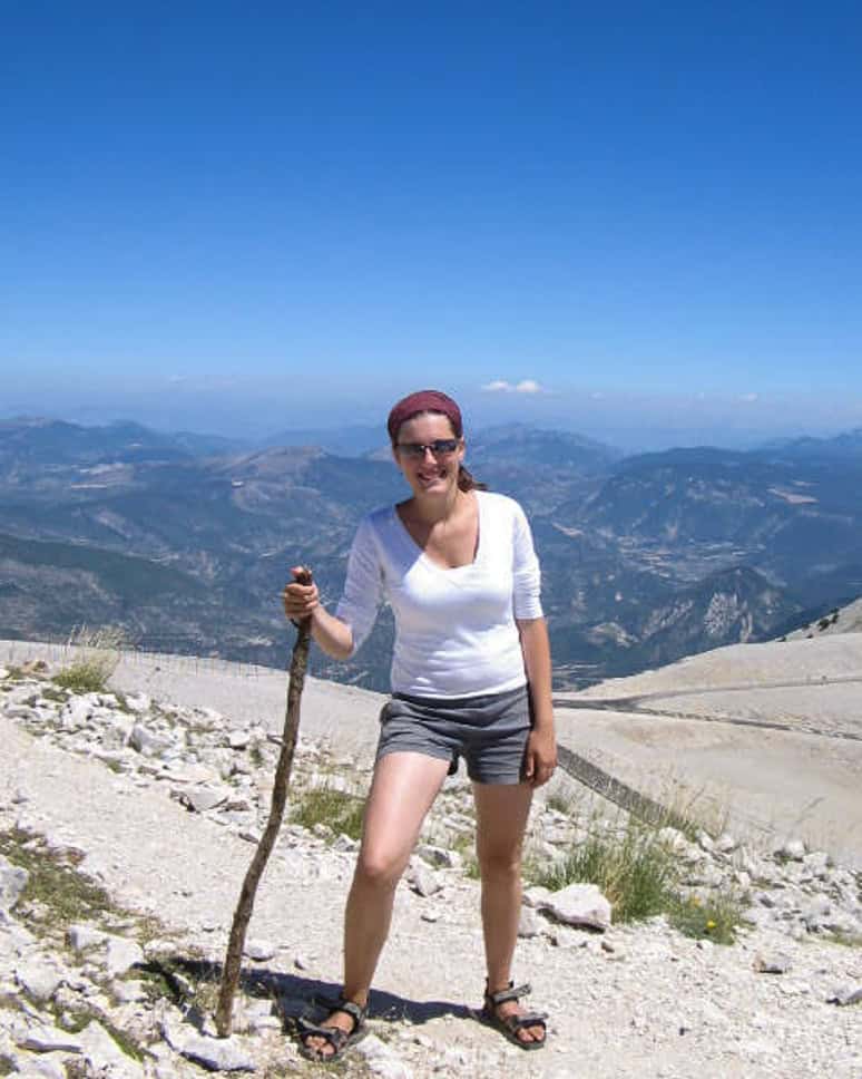 Wandel op de Mont Ventoux Provence te doen