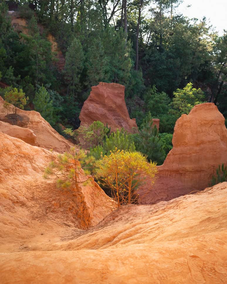 Sentiers des Ocres Roussillon Provence