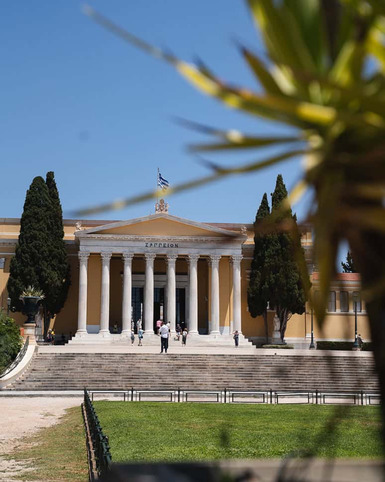 Nationale tuin Athene Griekenland