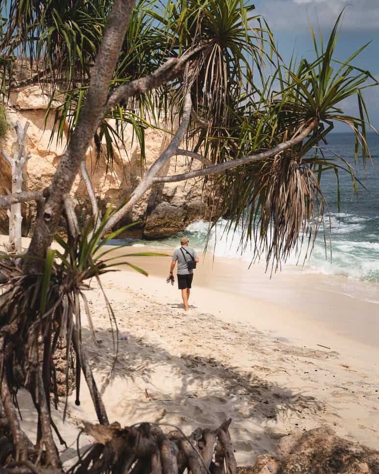 Hidden Beach Nusa lembongan Te doen