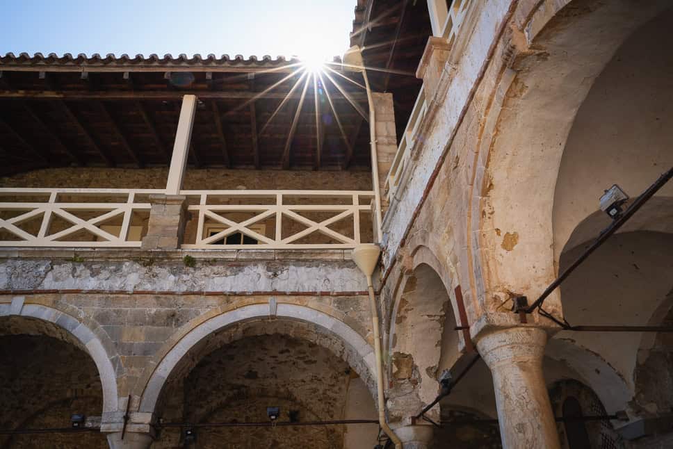 Monastery Mystras Peloponnese