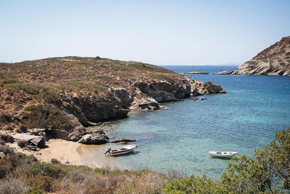 Beach Andros Tips Stranden van Andros 