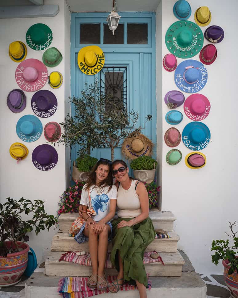 Bezoek Gavrio Andros Shops