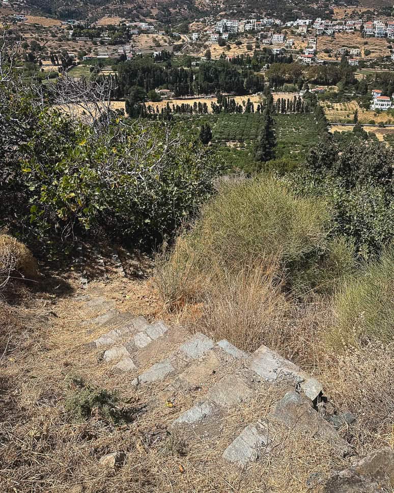 Wandelroutes in Andros