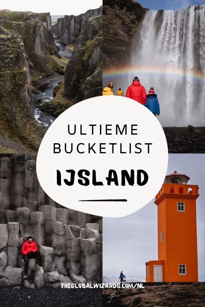 Bezienswaardigheden in IJsland Bucketlist