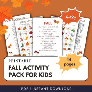 Ultimate Fall Activity Bundle