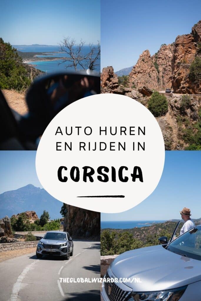 Auto huren en rijden in Corsica