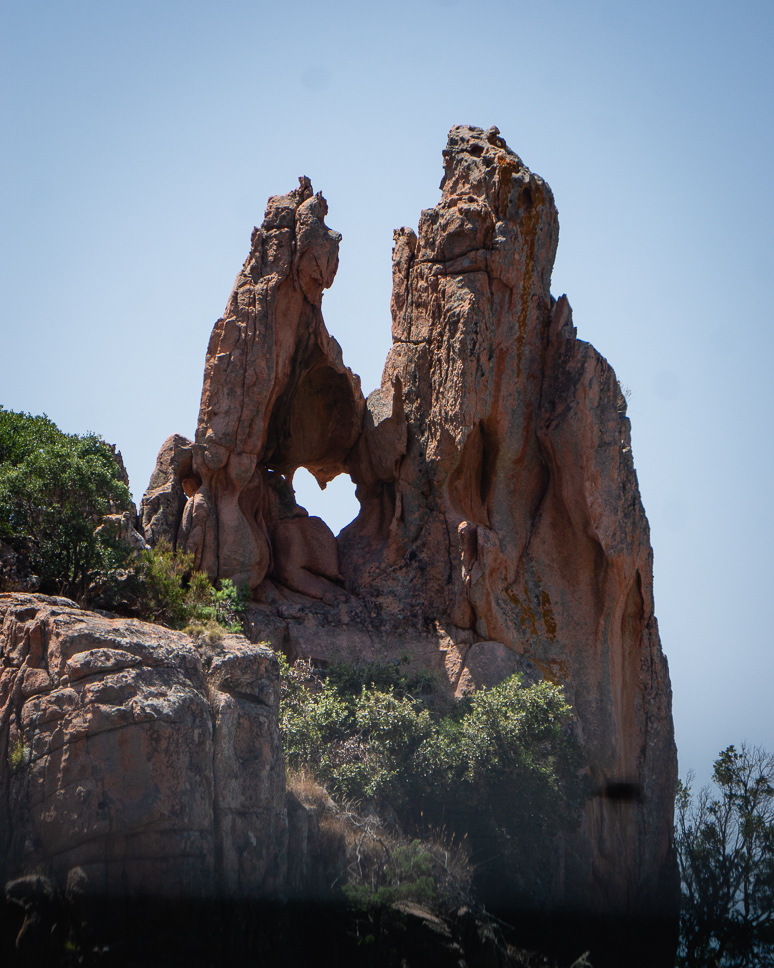 The heart of Corsica in the Calanques de Piana