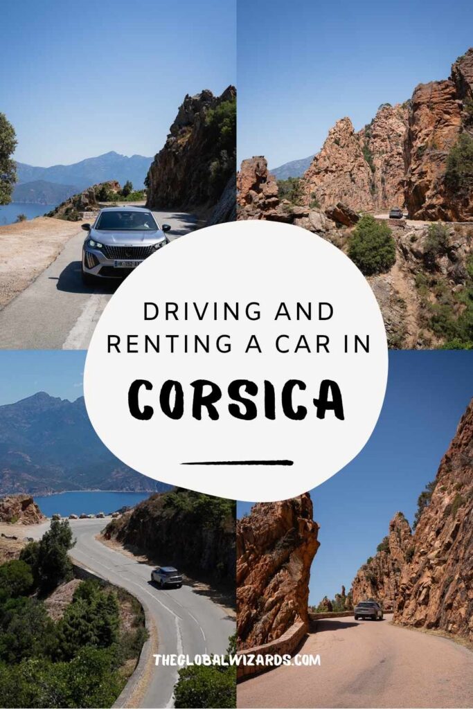 Driving and renting a car in Corsica