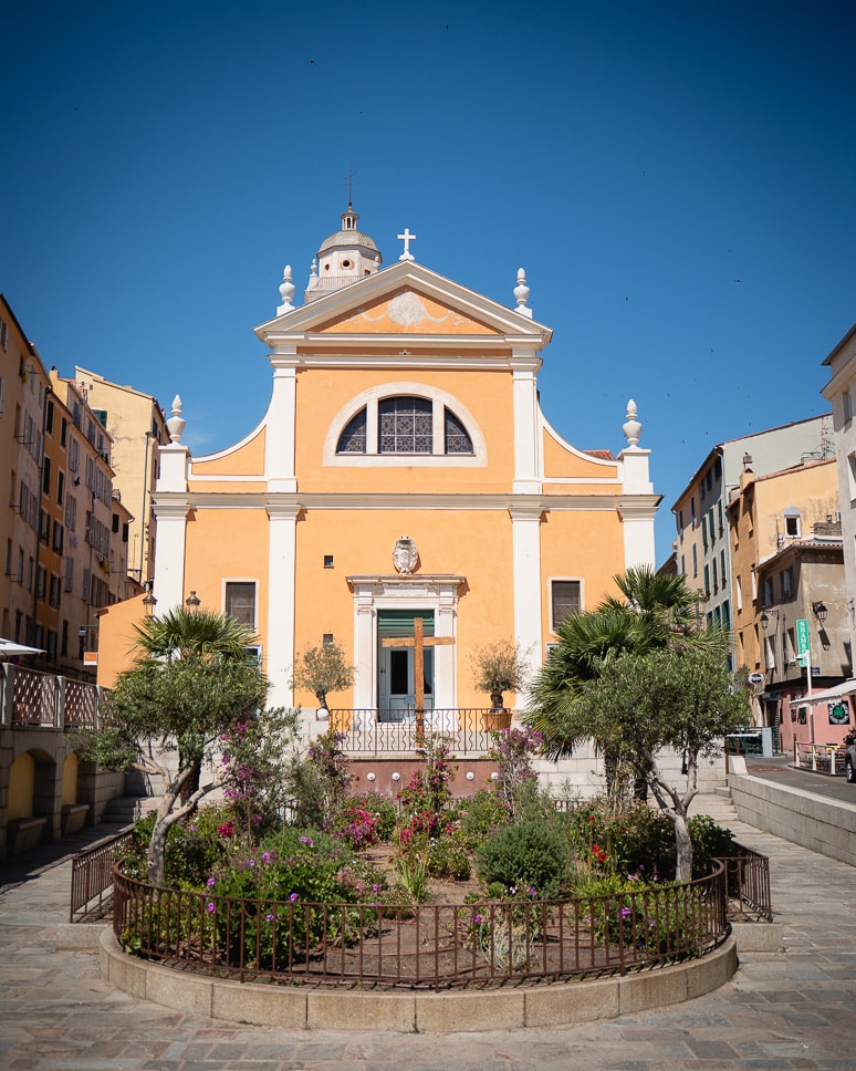 Kathedraal in Ajaccio Corsica