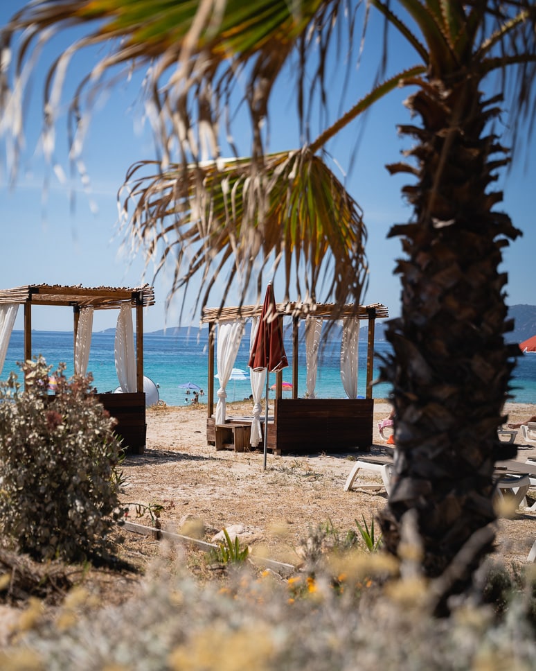 Beach Bar op Plage de Mare É Sole in Ajaccio