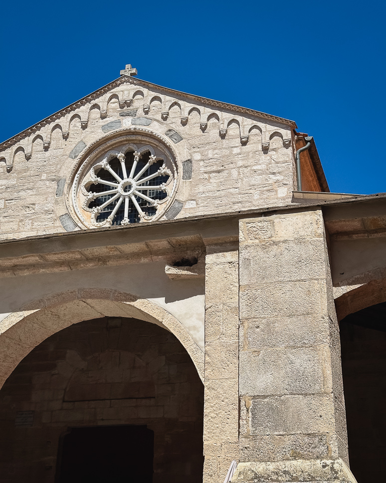 Église Sainte-Marie-Majeure in the citadel of Bonifacio