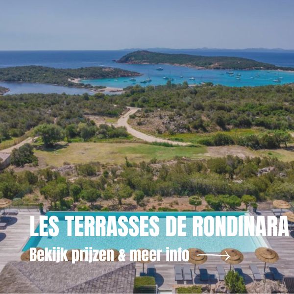 Beautiful hotel near Bonifacio, by Rondinara Beach.